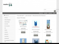 medicashop24.de Webseite Vorschau
