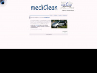 mediclean.at Webseite Vorschau