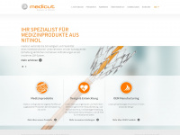 medicut.de Webseite Vorschau