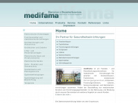 medifama.de Webseite Vorschau