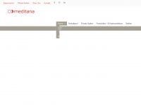 meditana.ch Webseite Vorschau