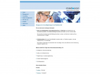 medocon.de Webseite Vorschau