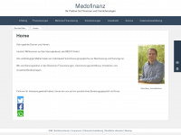 medo-finanz.de Webseite Vorschau