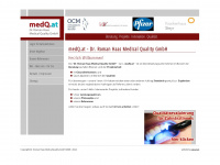 medq.at Webseite Vorschau
