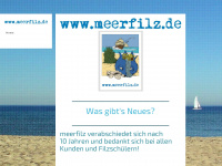 meerfilz.de Webseite Vorschau