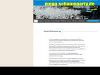mega-schaumparty.de Webseite Vorschau