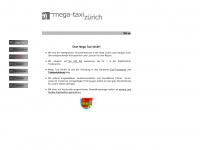 mega-taxi.ch Webseite Vorschau
