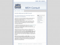 meh-consult.de Webseite Vorschau