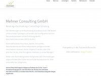 mehner-consulting.de Webseite Vorschau