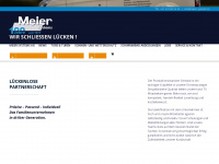meier-systems.ch Webseite Vorschau