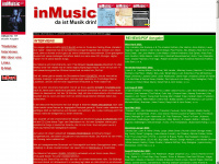 inmusic2000.de Webseite Vorschau