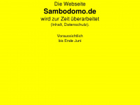 sambodomo.de Webseite Vorschau