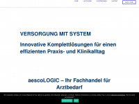 aescologic.de Webseite Vorschau