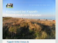 kappeln-schlei-ostsee.de Webseite Vorschau