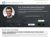 zukunftsarchitekten-podcast.de Webseite Vorschau