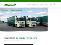 meindl-transporte.at Webseite Vorschau