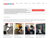 meineperle.ch Webseite Vorschau