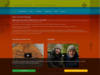 meisterschaft-naturpaedagogik.ch Webseite Vorschau