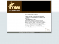 melanies-ranch.de Webseite Vorschau