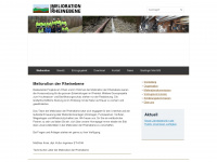 melioration-rheinebene.ch Webseite Vorschau