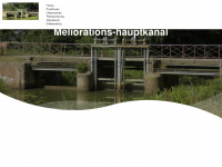 meliorationshauptkanal.de Webseite Vorschau