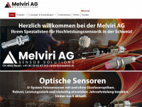melviri.ch Webseite Vorschau