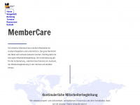 membercare.de Webseite Vorschau