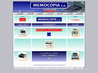 memocopia.ch Webseite Vorschau