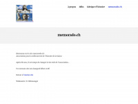 memorado.ch Webseite Vorschau