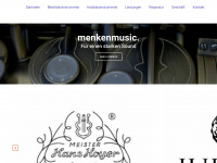 menken-music.de Webseite Vorschau