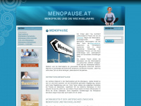 menopause.at Webseite Vorschau