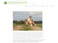 mensch-hund-teamtraining.de Webseite Vorschau