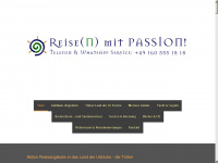 passion-reisen.de Webseite Vorschau