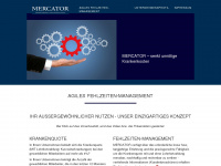 mercator-management.de Webseite Vorschau