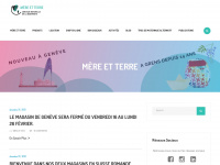 mere-et-terre.ch Webseite Vorschau