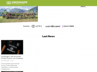 greenhope.ch Webseite Vorschau
