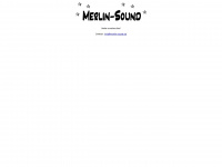 merlin-sound.de Webseite Vorschau