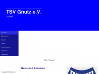 tsv-gnutz.de Webseite Vorschau