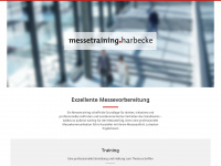 messetraining-harbecke.de Webseite Vorschau