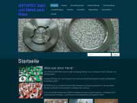 metafex.ch Webseite Vorschau