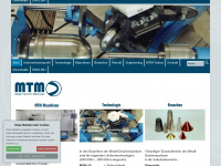 metal-technic-machines.de Webseite Vorschau