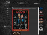 metaldemenzaeon.de Webseite Vorschau