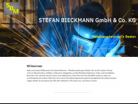 metallbau-bieckmann.de Webseite Vorschau