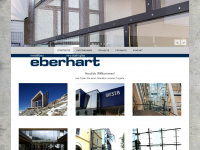 metallbau-eberhart.at Webseite Vorschau