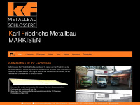 metallbau-friedrichs.de Webseite Vorschau