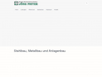metallbau-fritze.de Webseite Vorschau