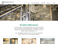metallbau-gruber.ch Webseite Vorschau