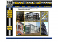 metallbau-grossmann.de Webseite Vorschau