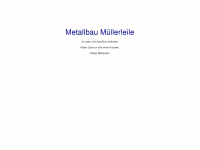 metallbau-m.de Webseite Vorschau