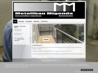 metallbau-migenda.de Webseite Vorschau